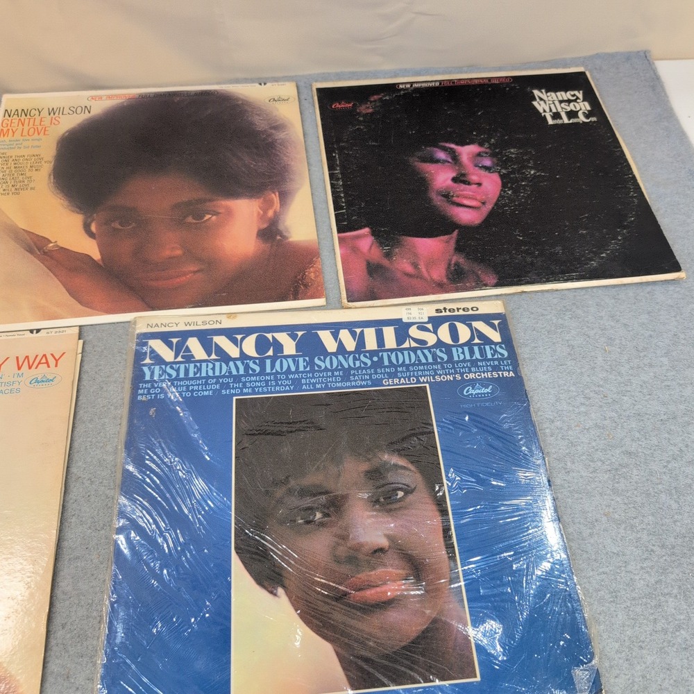Nancy Wilson 5 Vinyl LP Lot A Touch of Today Gentle Is My Love Capitol Records - Picture 3 of 4